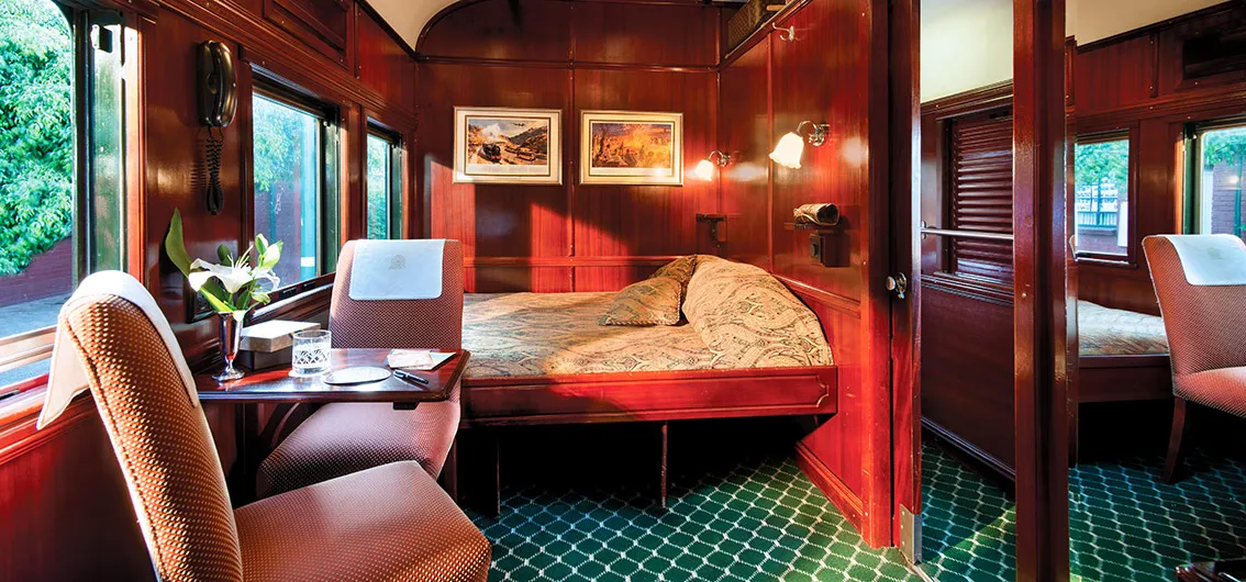Deluxe Abteil des African Explorer