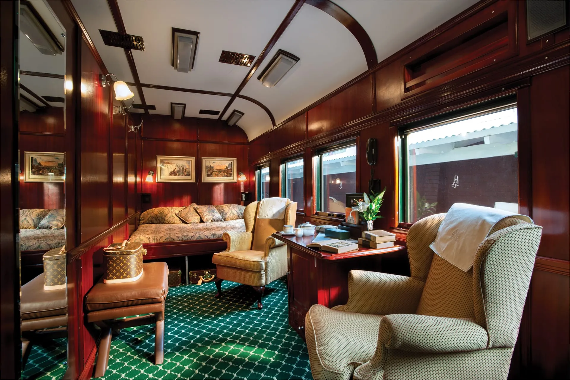 Royal Suite bei Rovos Rail